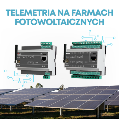 telemetria na farmach fotowoltaicznych